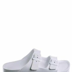 Bamboo Glee01 Lightweight Two Strap Molded Footbed -Flexible EVA Jelly Slide In Sandal