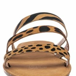 Sunny Feet Waterfront70 3 Strap Open Toe Slide In Sandal - Women Color Block Slippers