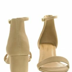 CityClassified Weekend Chunky Block Heel Sandal - Womens Open Toe Dress Shoe