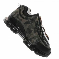 La Shailah Flow29 Chunky Translucent Clear Bottom Sneakers New