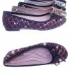 Forever Link New Karra46 Children Girls Fancy Round Toe Ballet Flat W Criss Cross Glitter
