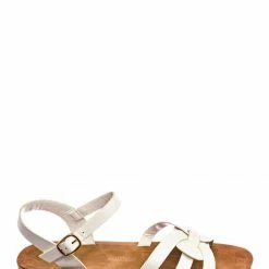 Bamboo Marmie32 Ankle Strap Flexible Sandal - Women Quarter Strap Woven Yoga Huarache