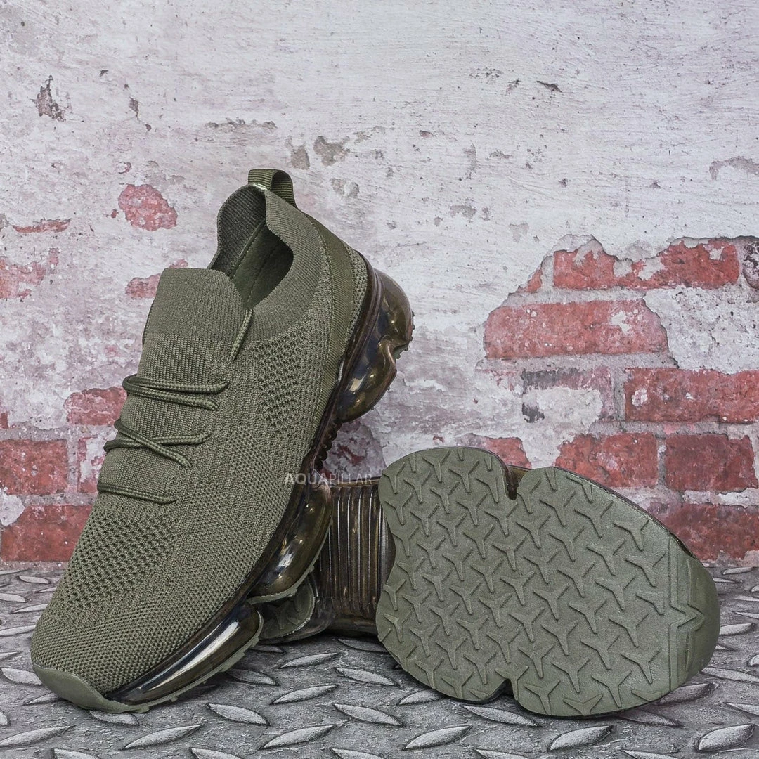 Top Moda Hans7 Stretch Elastic Mesh Sneaker W Festival Rubber Air Bubble Cushion