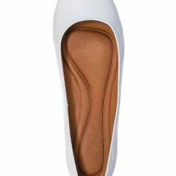 Soda Kreme Foam Padded Round Toe Ballet Flat - Womens Ballerina Loafer Shoes New