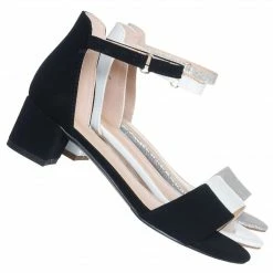 Soda Kick2 Girls High Heel Ankle Strap Sandal, Kids Block Heels Dress Shoes New