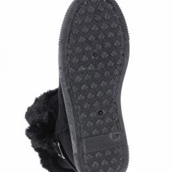 Bamboo Cozette03 Foldable Winter Faux Fur Slipper Bootie - Fold Shearling Snow Shoe New