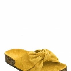 Forever Link Berk24 Molded Footbed Slipper Sandal - Women Comfort Contour Cork Slip On Shoes