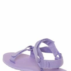 Wild Diva Heart01 Hook Loop Sport Sandal, Women Lighweight EVA Foam Shoes