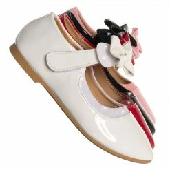 Lucky Top Hilton1K Children Flat Mary Jane, Girl Kids Cute Glitter Shoes New