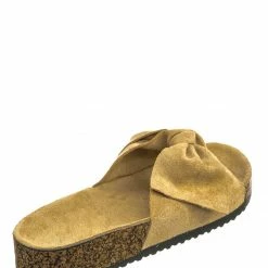 Forever Link Berk24 Molded Footbed Slipper Sandal - Women Comfort Contour Cork Slip On Shoes