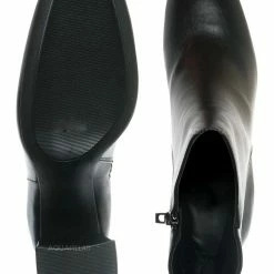 Bamboo Article01 Block Heel Dress Boot - Women Ankle Bootie New