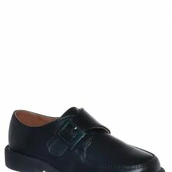 Little Angel Jackie352 Childrens Formal Monk Strap Loafer, Kids Toddler Youth Dress Shoes