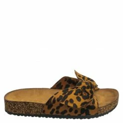 Forever Link Berk24 Molded Footbed Slipper Sandal - Women Comfort Contour Cork Slip On Shoes