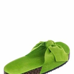 Forever Link Berk24 Molded Footbed Slipper Sandal - Women Comfort Contour Cork Slip On Shoes