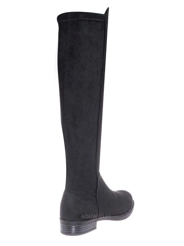 Bamboo Sector08 Duo Fabric Knee High Riding Boots New