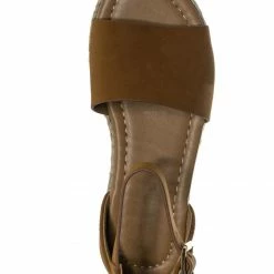 Bamboo Sensational6 Jute Braid Espadrille Flatform - Women Ankle Strap Platform Sandal New