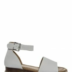 Bamboo Sensational6 Jute Braid Espadrille Flatform - Women Ankle Strap Platform Sandal New