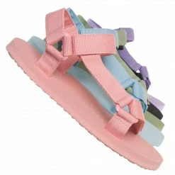 Wild Diva Heart01 Hook Loop Sport Sandal, Women Lighweight EVA Foam Shoes