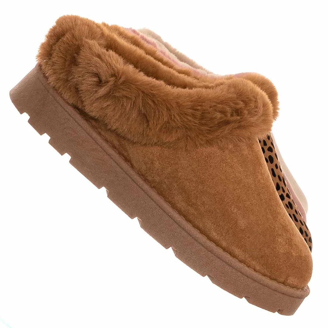 Bamboo Frozen31 Faux Fur Moccasin Slipper - Winter Fluffy Cozy Bootie New