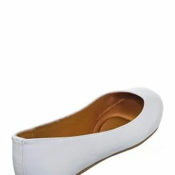 Soda Kreme Foam Padded Round Toe Ballet Flat - Womens Ballerina Loafer Shoes New