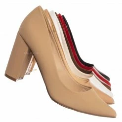Bamboo Bellflower70 Block Heel Pointed Toe Dress Pump - Women Office Shoes New