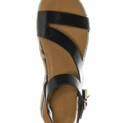 Bamboo Leading03 Gladiator Strappy Espadrille Flatform - Platform Wedge Open Toe Sandal