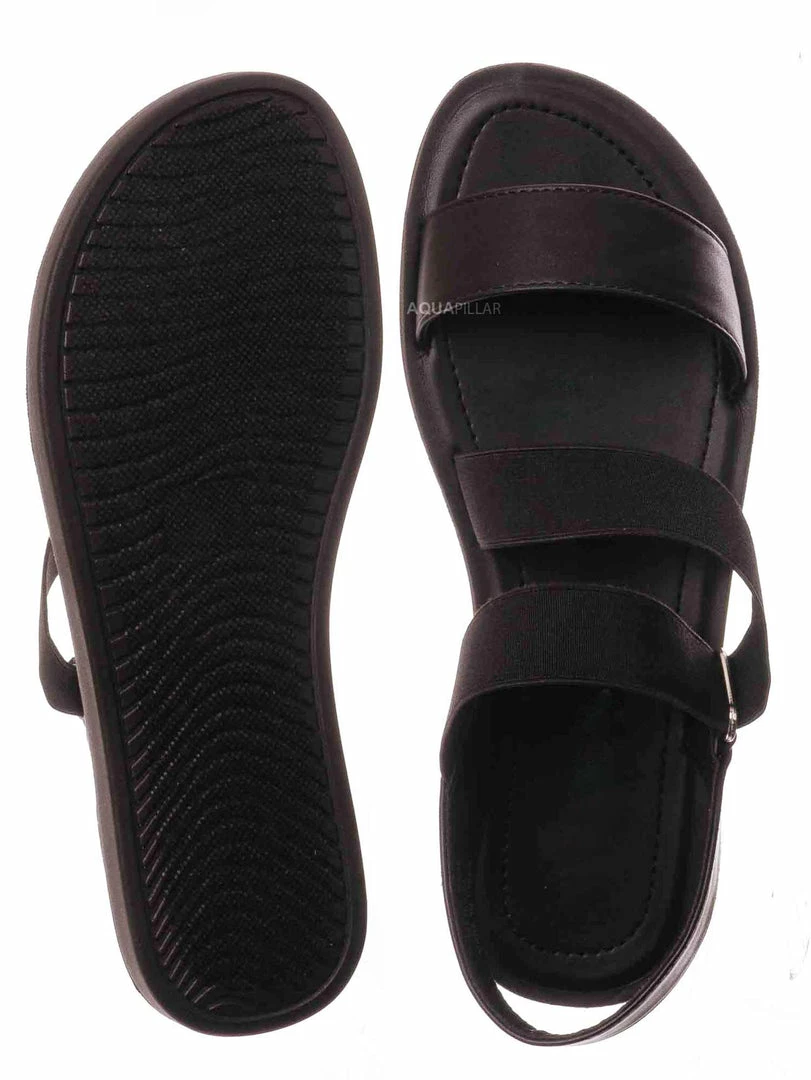 Soda Quant Sporty Elastic Flat Sandal, Women Summer Shoe New