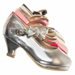 Forever Link New Dana62K Children Girl Rhinestone Round Toe Mary-Jane Dress Pump W Platform