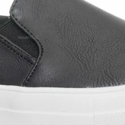 Soda Hike Comfort Foam Padded Platform Sneaker - Slip-on Slide In Athleisure Loafers New