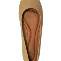 Soda Kreme Foam Padded Round Toe Ballet Flat - Womens Ballerina Loafer Shoes New
