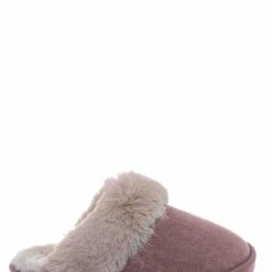 Bamboo Snuggle01 Winter Cozy House Slipper - Vegan Friendly Faux Fur Slip On Mule New