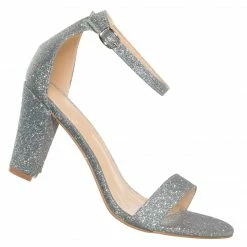 Forever Link Rise7 Glitter Block Heel Sandal - Women Dance Shoes