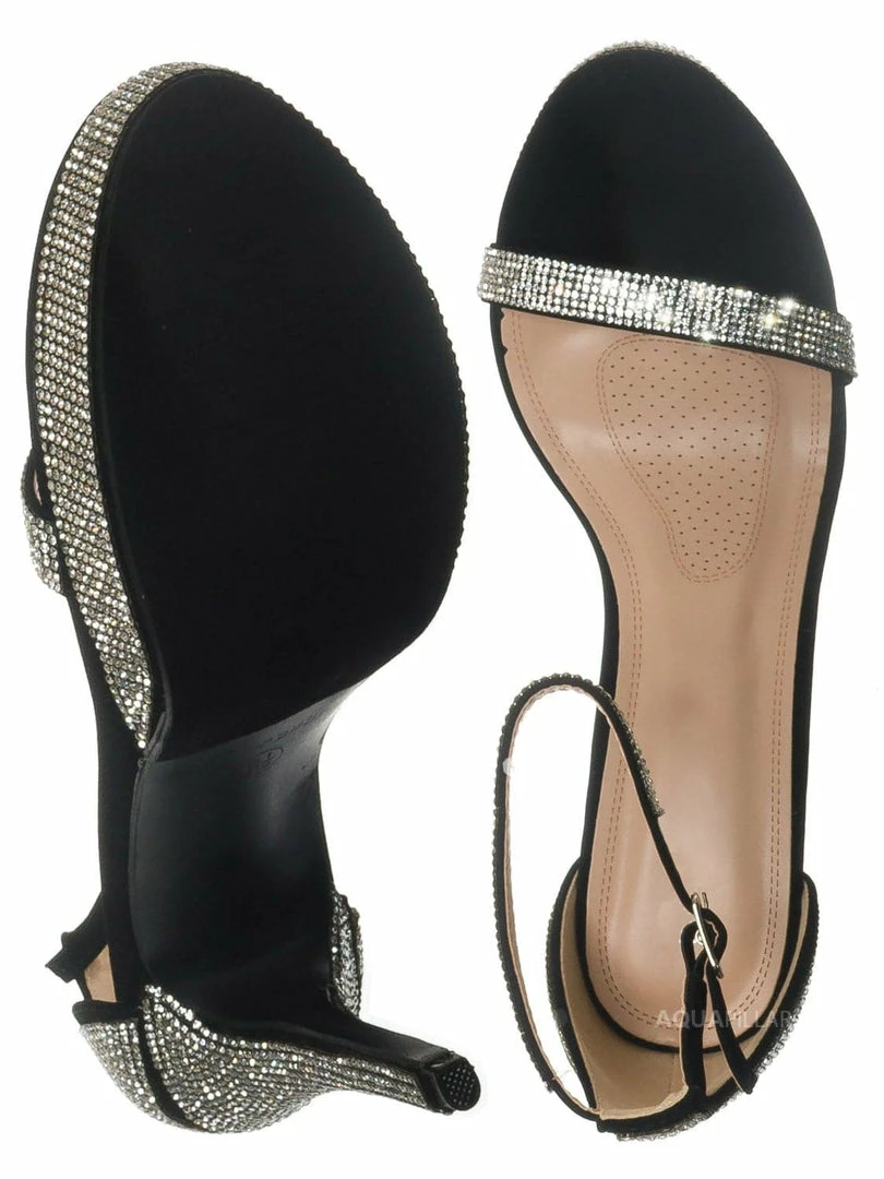 Fabulous Highlight98 Rhinestone Crystal High Heel Sandal - Women Evening Dress Shoes New