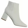 X2B New Nessa1 Block Heel Pointed Toe Ankle Bootie - Womens Dress Boots