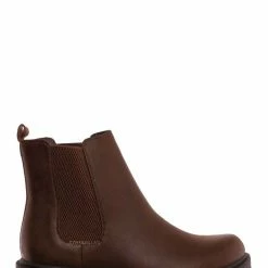 Soda Pilot Threaded Lug Sole Chelsea Ankle Bootie New