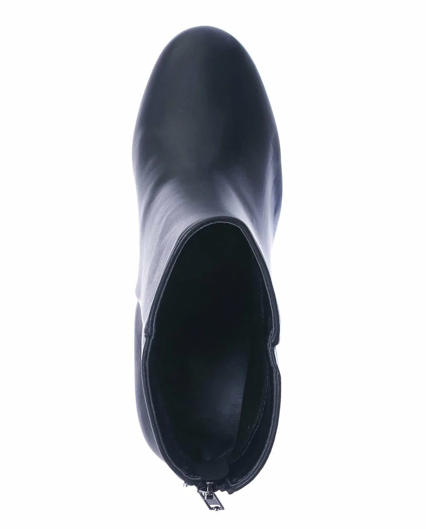 Delicious New Meeting Chunky Block Heel Platform Dress Bootie - Women Round Toe Dress Shoe