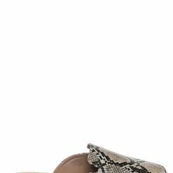 Bamboo Sweep10 Backless Slip On Mule - Minimalistic Slippers New