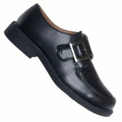 Little Angel Jackie352 Childrens Formal Monk Strap Loafer, Kids Toddler Youth Dress Shoes