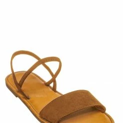 Bamboo New Waterfront24 Summer Multi Strap Slingback Sandals - Womens Open Toe Elastic Shoe