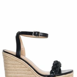 Delicious Michela Espadrille Platform Wedge Braided Sandal, Women Strap Sandal New