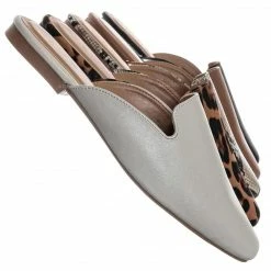 Bamboo Sweep10 Backless Slip On Mule - Minimalistic Slippers New