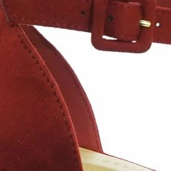 CityClassified Cake Minimalist Simple Chunky Block High Heel Dress Sandal W Ankle Strap