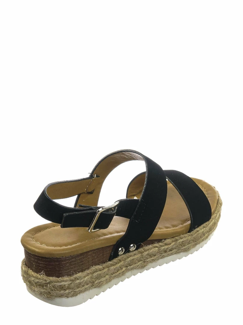 Forever Link Sensational2K Children Espadrille Flatform Sandal - Girl Kids Open Toe Platforms New