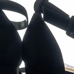 CityClassified Cake Minimalist Simple Chunky Block High Heel Dress Sandal W Ankle Strap