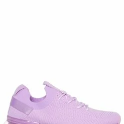 Forever Link Flow19 Stretch Elastic Mesh Sneaker - Festival Lace Up Rubber Air Bubble Cushion