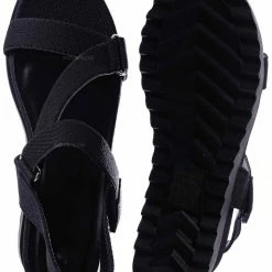 Soda New Cubic Women Athleisure Strappy Flatform Sandal