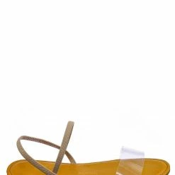 Bamboo New Waterfront24 Summer Multi Strap Slingback Sandals - Womens Open Toe Elastic Shoe