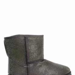Top Moda New Atlas1 Rhinestone Fur Lined Mukluk Bootie, Women's All Season Shoe