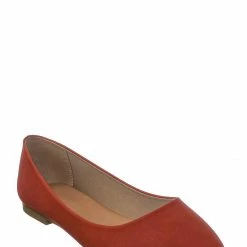 CityClassified Hold Pointed Toe Foam Padded Ballet Flat - Wide Width Women Comfort Loafers