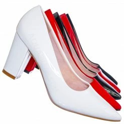 Forever Link New Songful2 Comfortable Block Heel Dress Pump - Womens Office Shoes